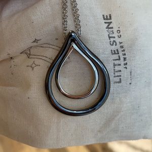 Lia Sophia teardrop necklace